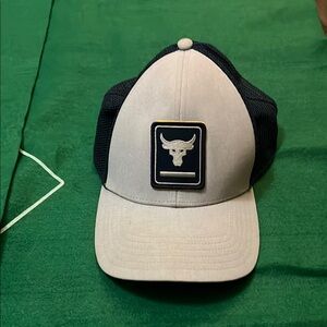 Under Armour White and Black Trucker Hat